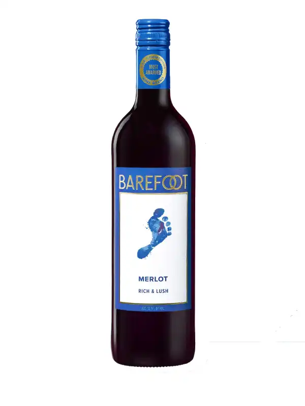 Rượu Vang Barefoot Merlot Wine Varietal