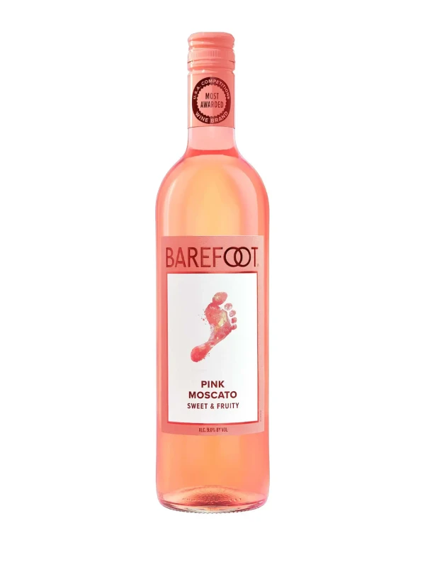 Rượu Vang Barefoot Varietal Pink Moscato