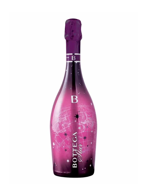 Rượu Bottega Stella Millesimato Extra Brut Rosato Led Version - Phát sáng