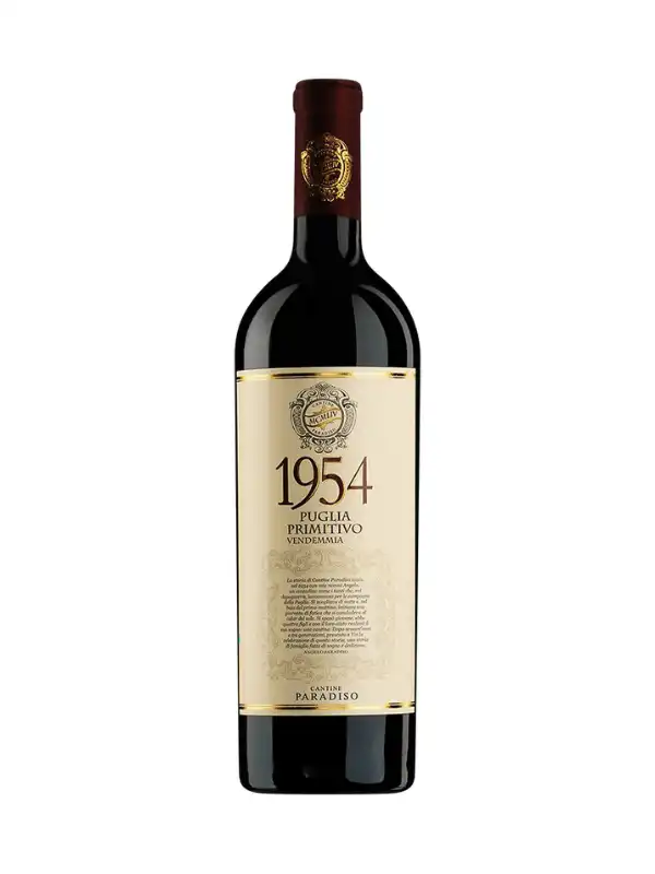 Rượu Vang Đỏ Ý Cantine Paradiso 1954 Primitivo Puglia