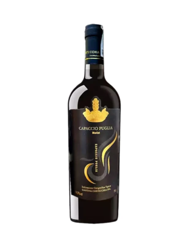 Rượu vang Capaccio Puglia Merlot IGT
