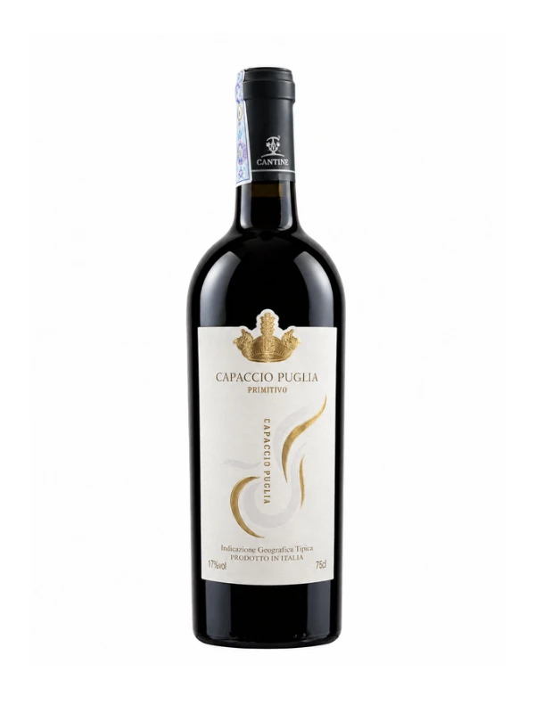 Rượu Vang Capaccio Puglia Primitivo 17%