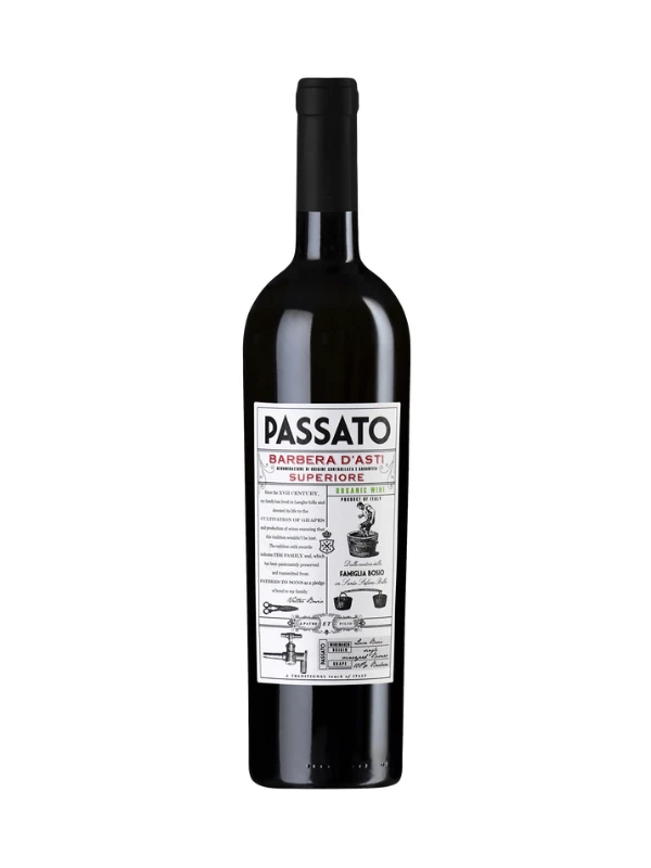 Rượu vang Passato Barbera d'Asti Superiore Organic DOCG