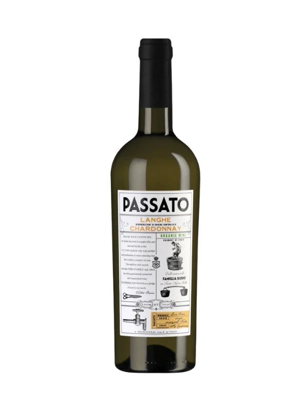 Rượu vang Passato Langhe Chardonnay Organic Bosio