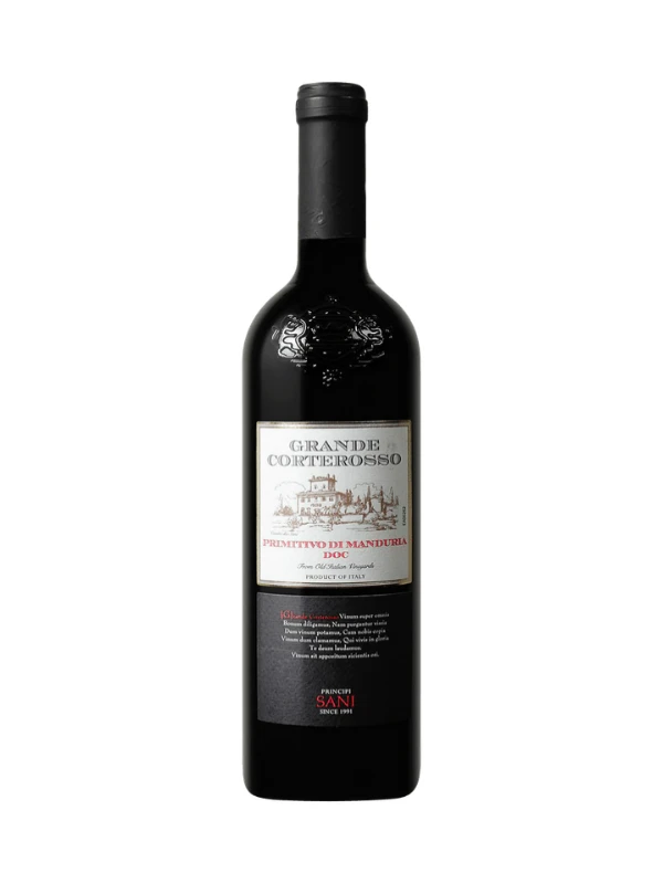 Vang Ý PRIMITIVO DI MANDURIA DOC Grande corterosso