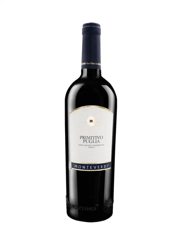 Vang Ý Primitivo Puglia Monteverdi 14,5% Cao cấp