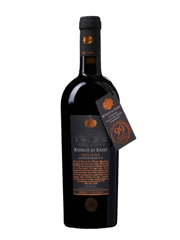 Rượu Vang Ý Ronco Di Sassi 98 Điểm