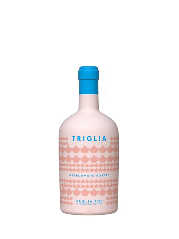 Rượu vang Triglia Negroamaro Rosato Puglia Pop