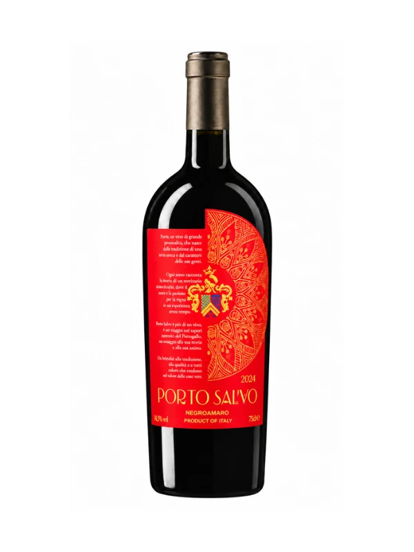 Rượu vang Porto Sal’vo Negroamaro 16,5% IGT
