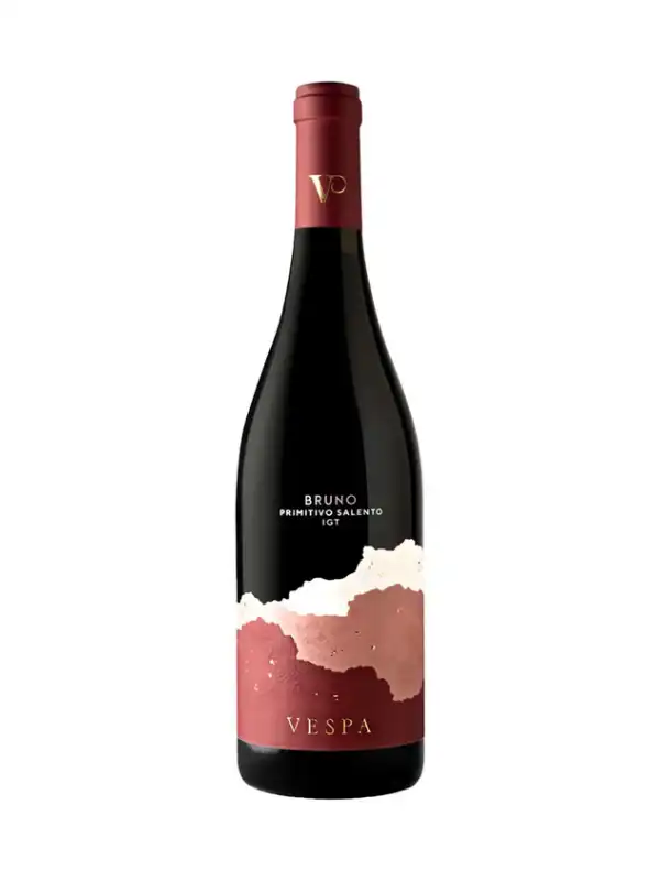 Rượu vang Vespa Bruno Salento Primitivo 14%