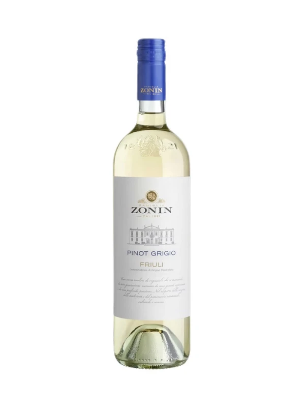 Vang Ý Zonin Pinot Grigio Friuli Aquileia Thượng hạng