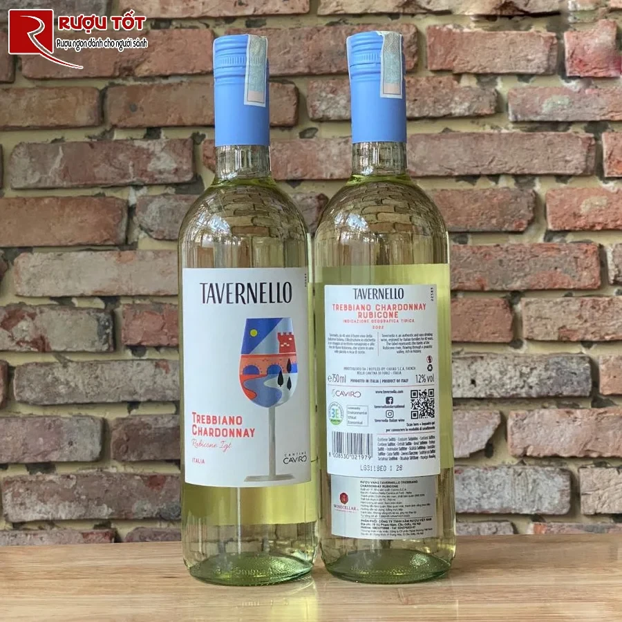ruou tavernello trebbiano chardonnay