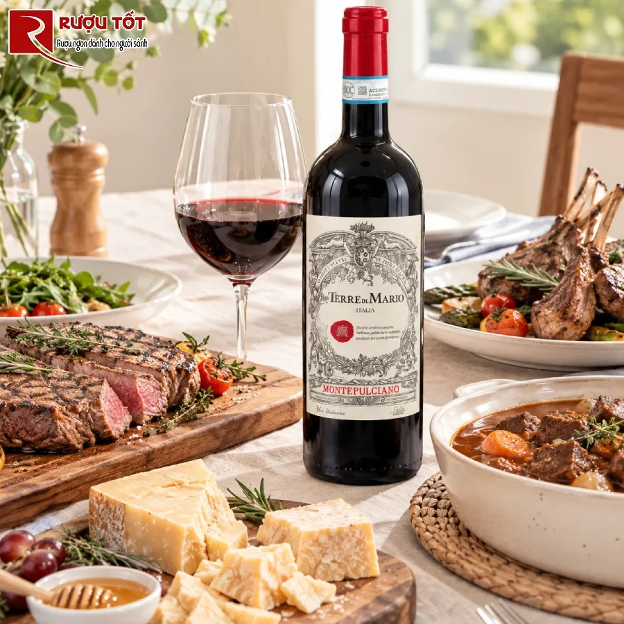 ruou terre di mario montepulciano