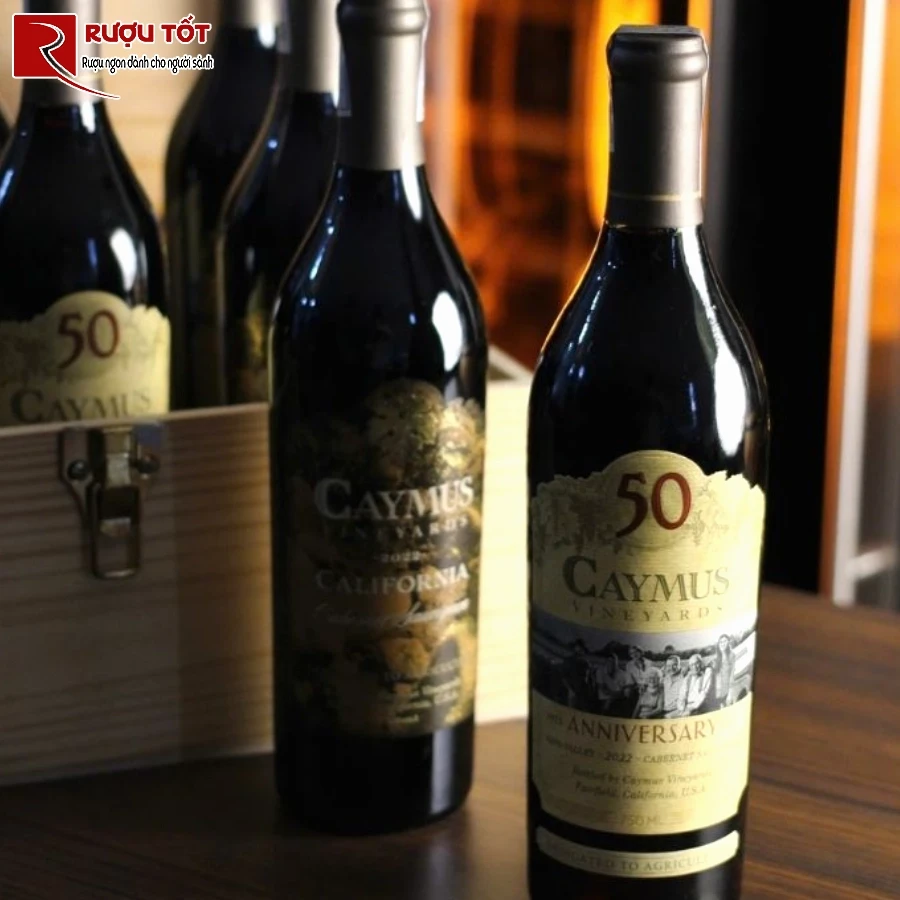 ruou vang caymus 50