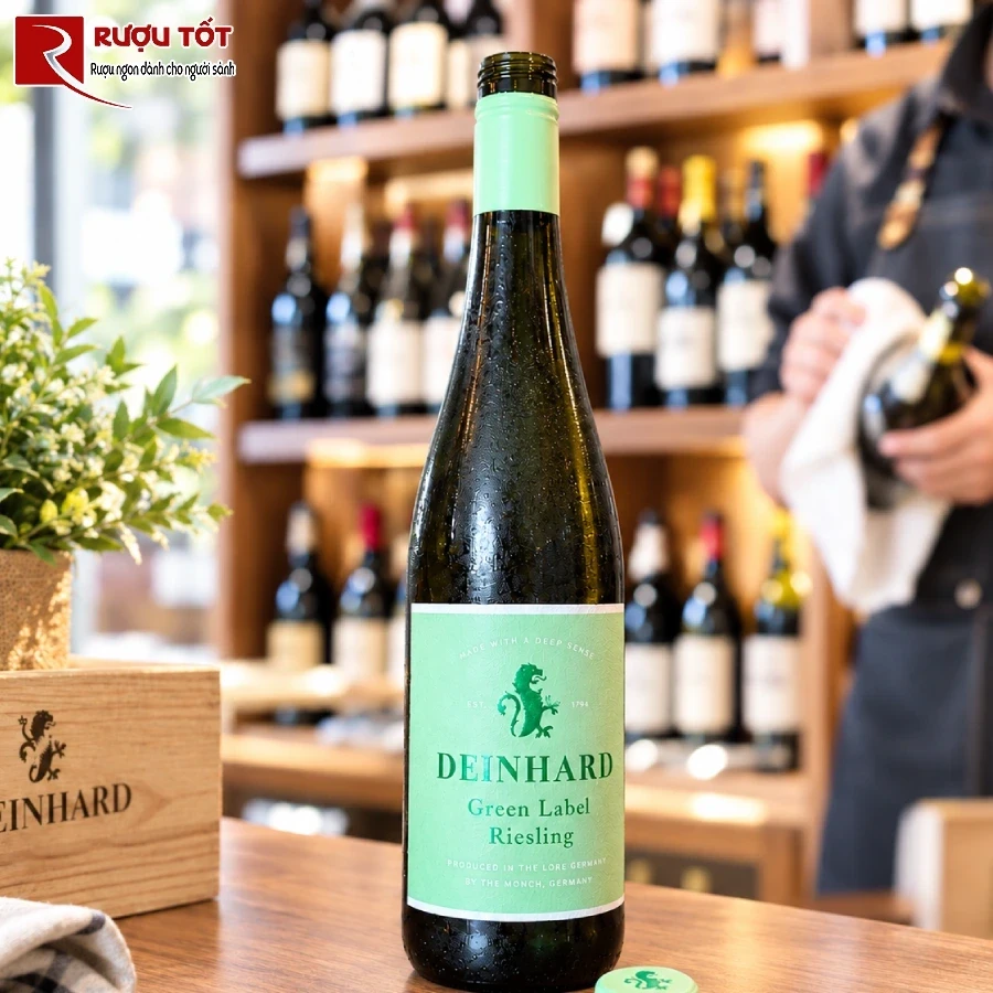 ruou vang deinhard green label riesling