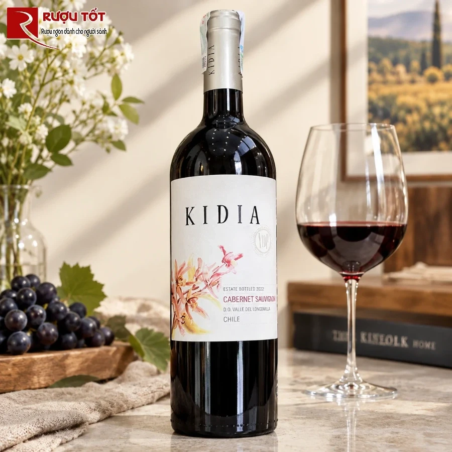 ruou vang kidia cabernet sauvignon