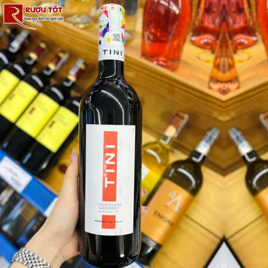 ruou vang tini sangiovese cabernet rubicone ngon