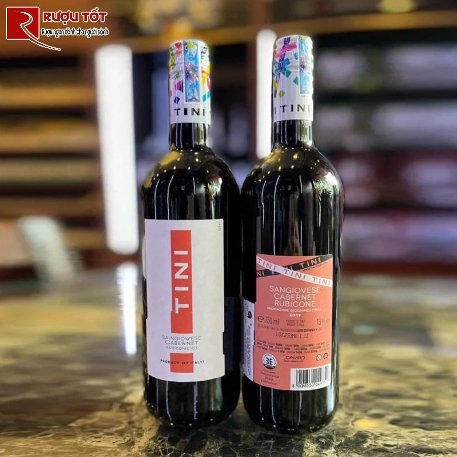 ruou vang tini sangiovese cabernet rubicone