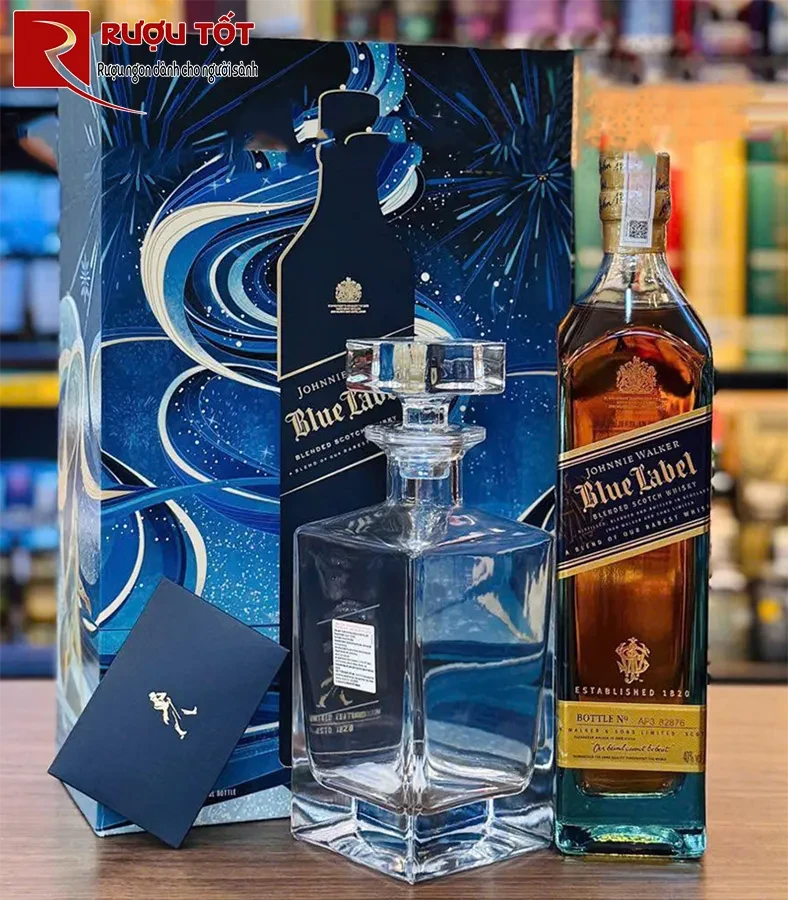 blue label hộp quà 2025