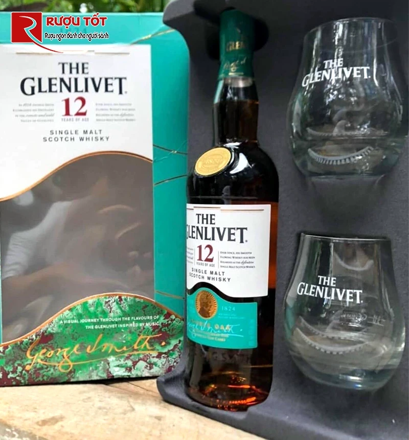 Glenlivet 12 Hộp quà