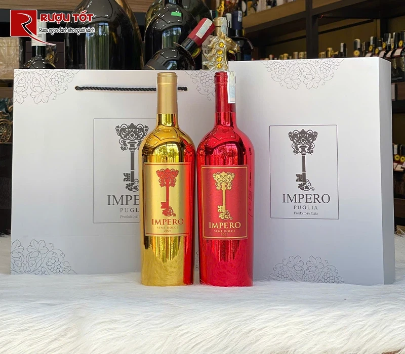 Hội đôi rượu Impero Red - Gold