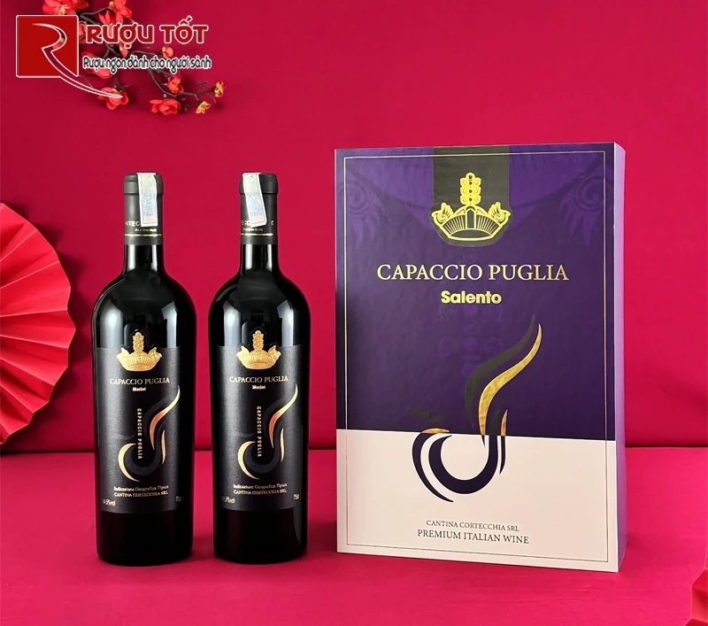 Hộp đôi Capaccio chát
