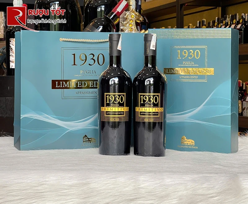 Hộp đôi rượu vang 1930