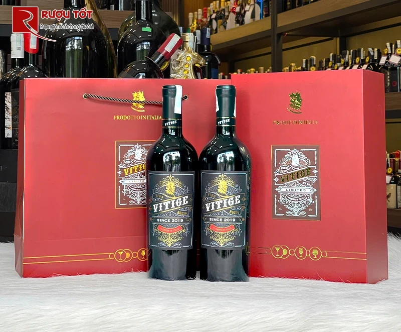 Hộp đôi Vitige Rosso