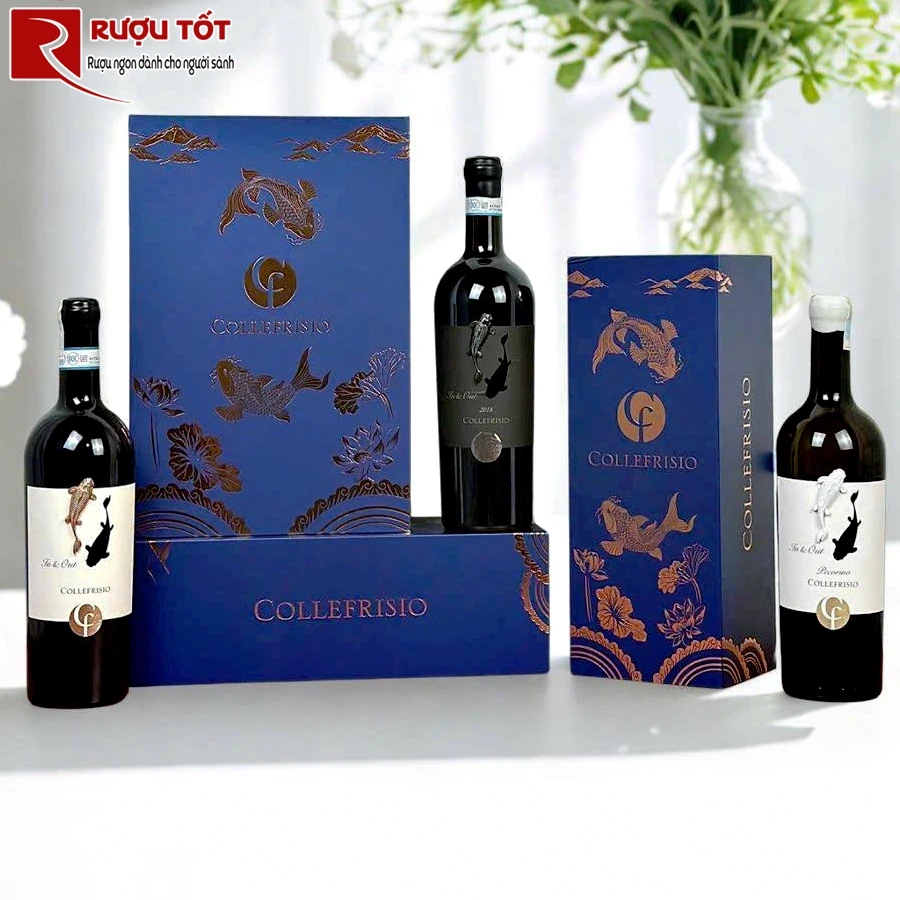 Hộp quà 2 chai cá chép trắng