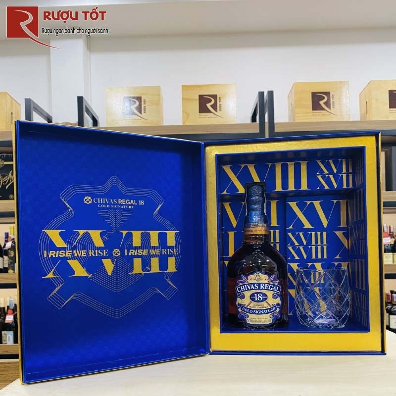 Chivas 18 Hộp Quà Cao Cấp
