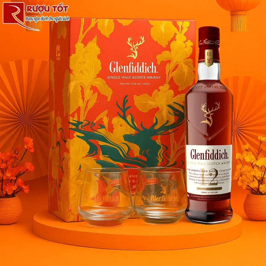 Hộp quà Glenfiddich 12 Sherry 2026