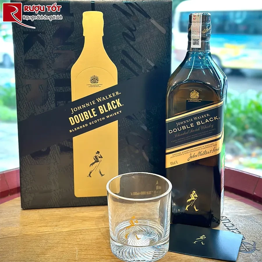 Hộp quà Johnnie Walker Double Black Label 