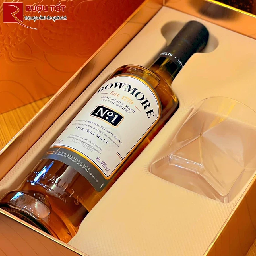 Hộp quà rượu Bowmore No.1