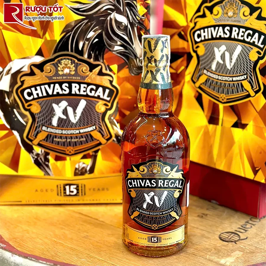 Hộp Quà Tết Chivas Regal 15 năm 2026