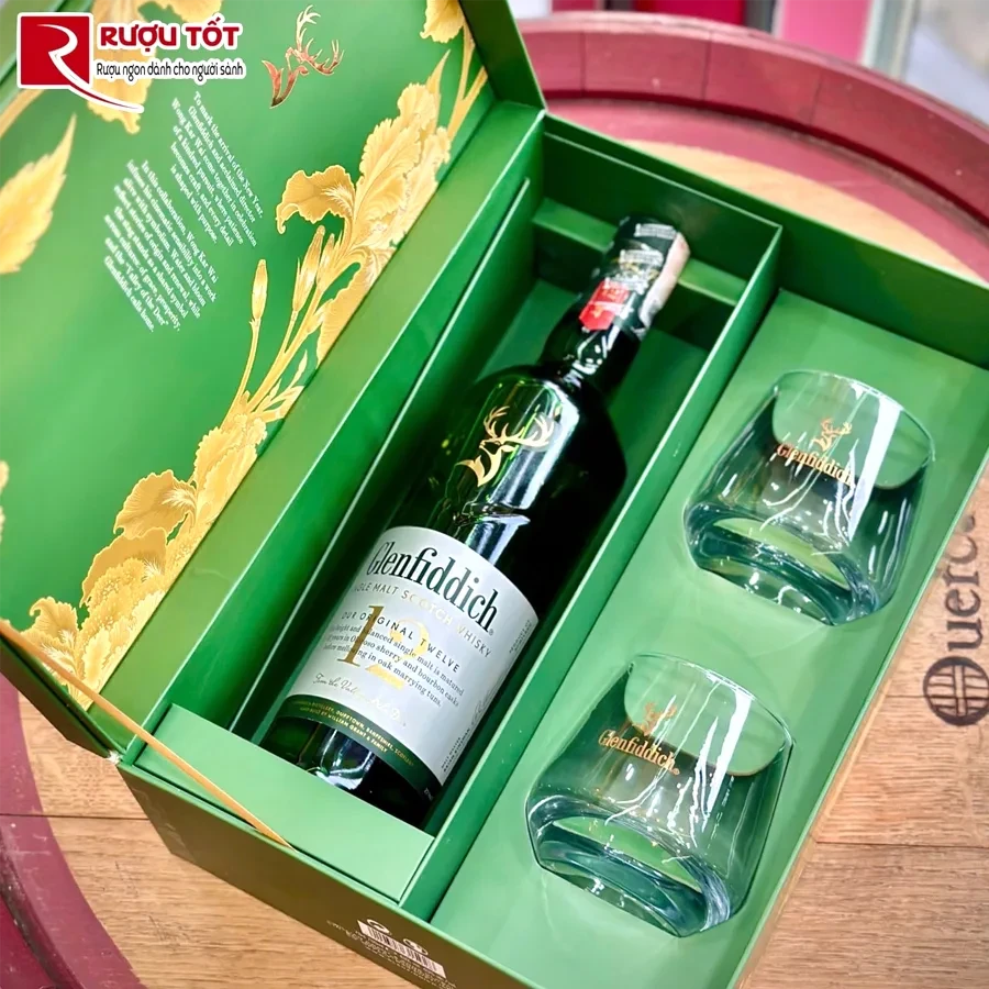 Hộp quà Tết Glenfiddich 12 năm-2
