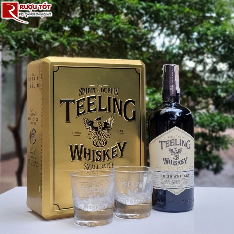 Hộp quà Tết rượu Teeling Small Batch