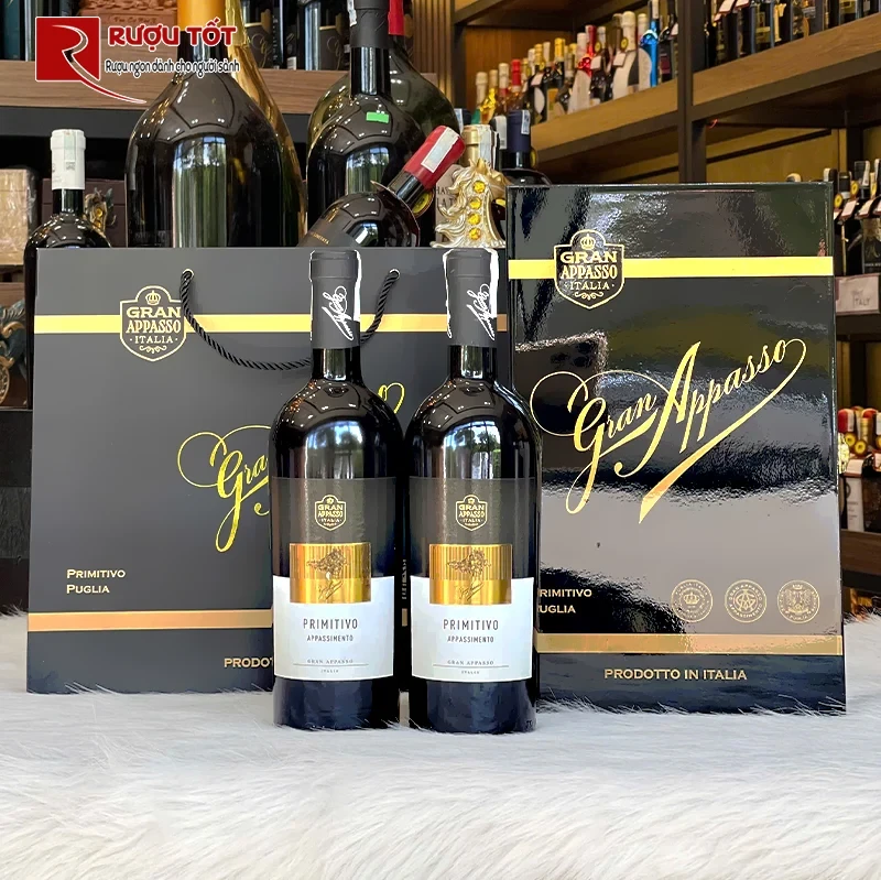 Hộp sơn mài đôi Gran Appasso 16%