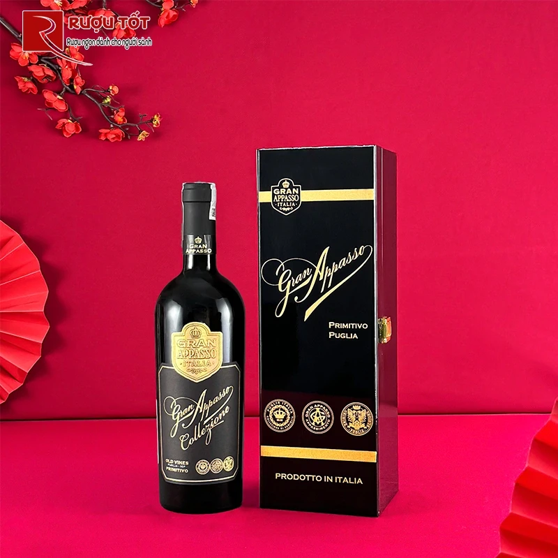 Hộp sơn mài đơn Gran Appasso 16%