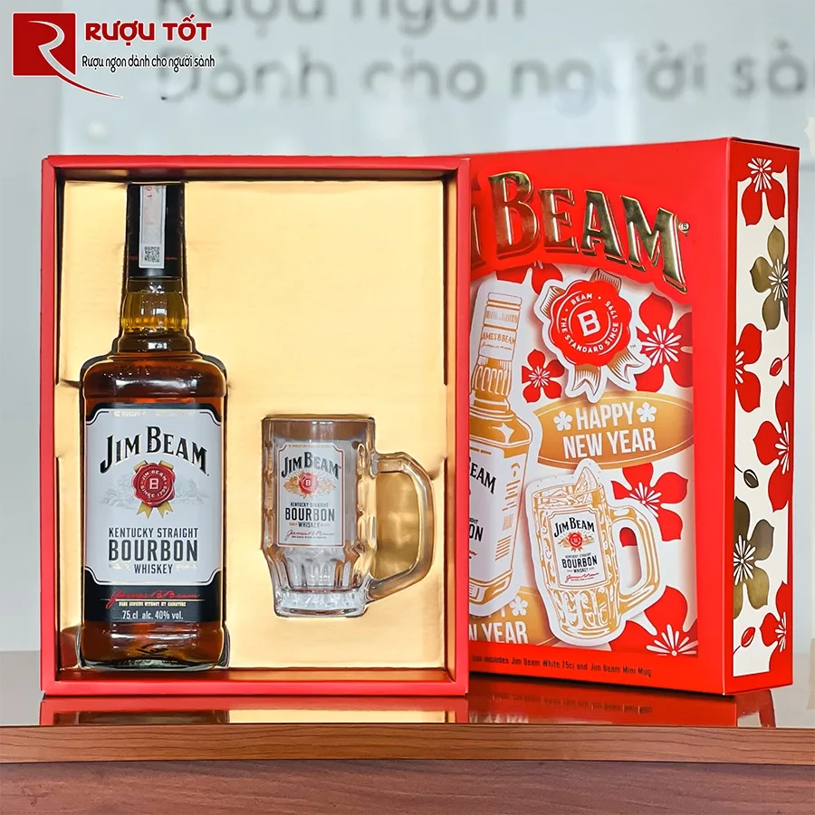 jim beam hộp quà