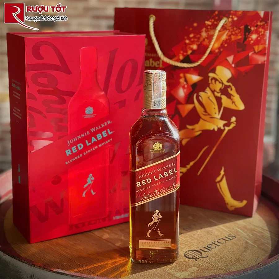 Johnnie Walker Red Label Hộp Quà tet