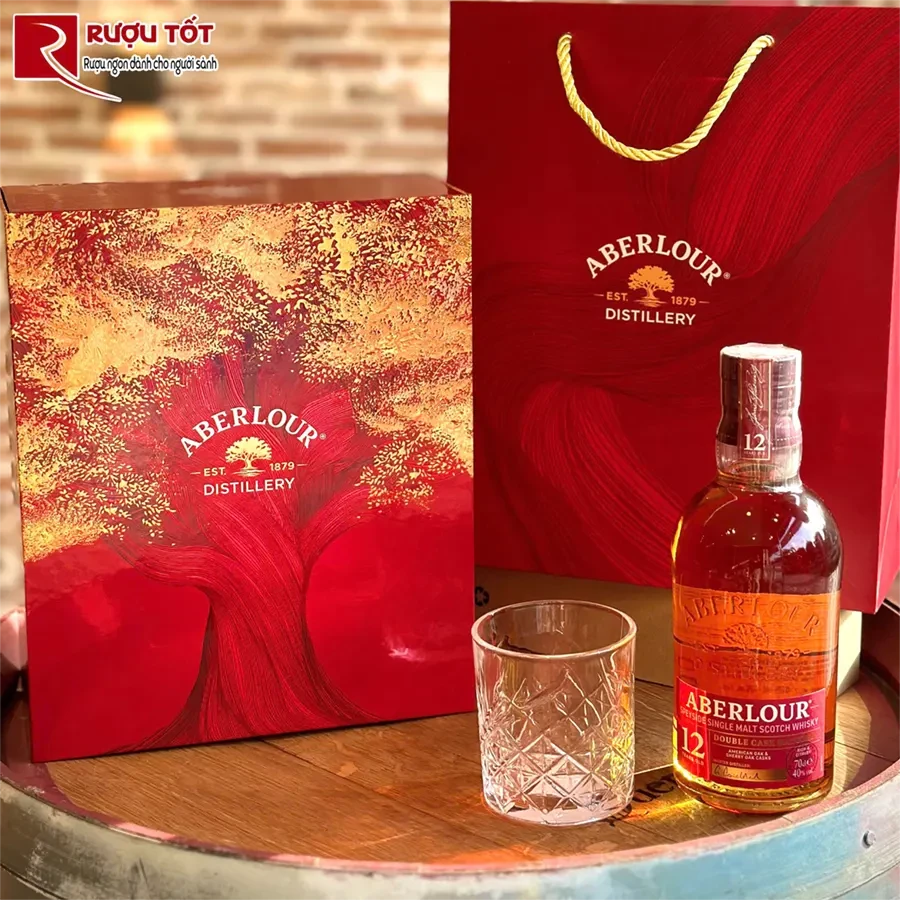 Rượu Aberlour 12 Hộp quà Tết 2026