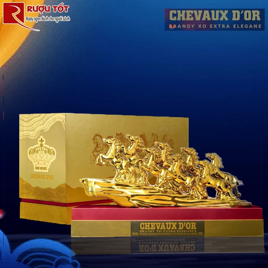 Rượu Bát Mã Tuấn Đồ Chevaux Dor