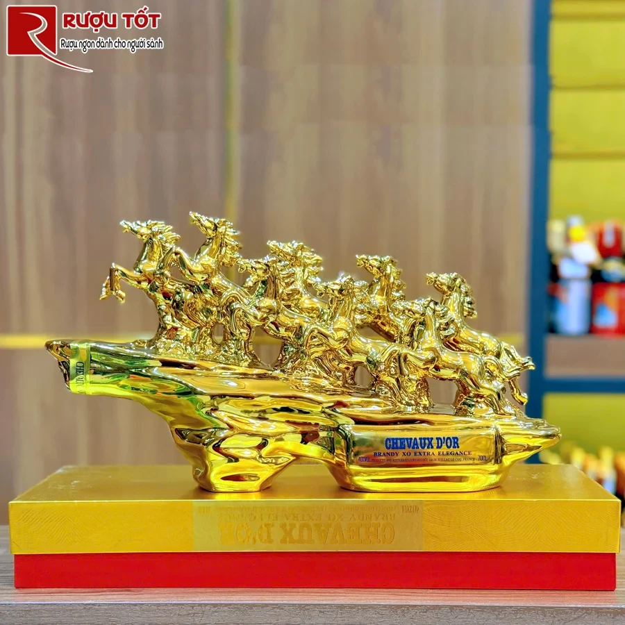 Rượu Bát Mã Tuấn Đồ Chevaux XO