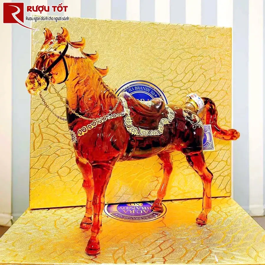 Rượu Ngựa Aura Brandy XO 1000ml