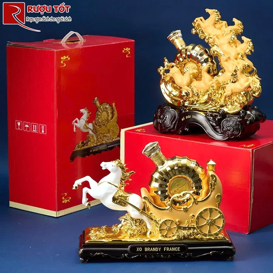 Rượu Ngựa kéo xe Brandy XO