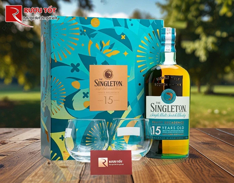 Rượu Singleton 15 Hộp Quà