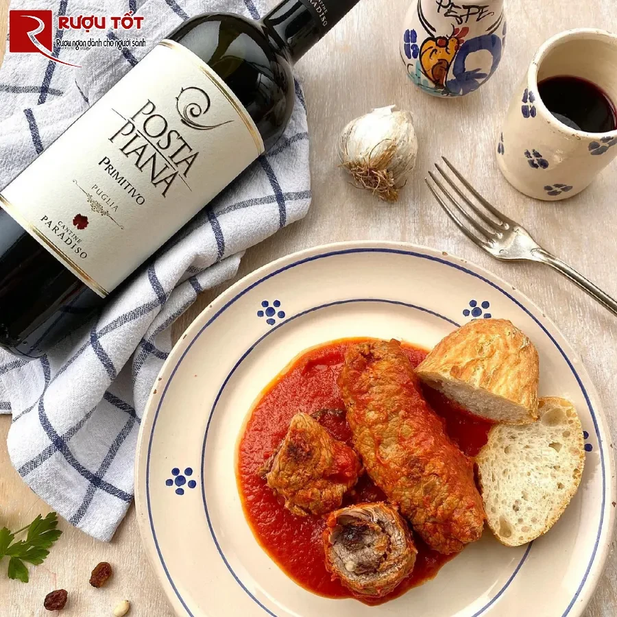 Huong vi Vang Y Posta Piana Primitivo Cantine Paradiso