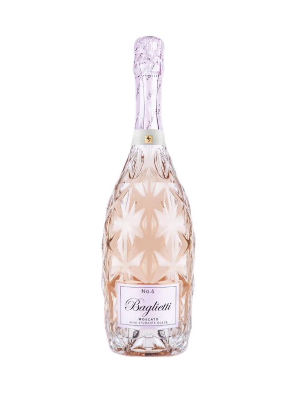 Rượu Baglietti No 6 Moscato Rose 6,5% 750ml Ý