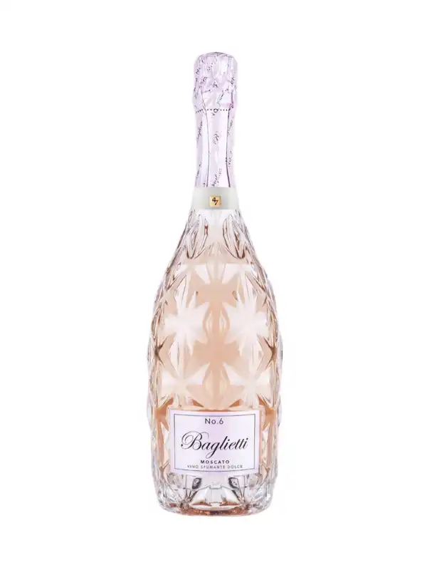 Rượu Baglietti No 6 Moscato Rose 6,5% 750ml Ý