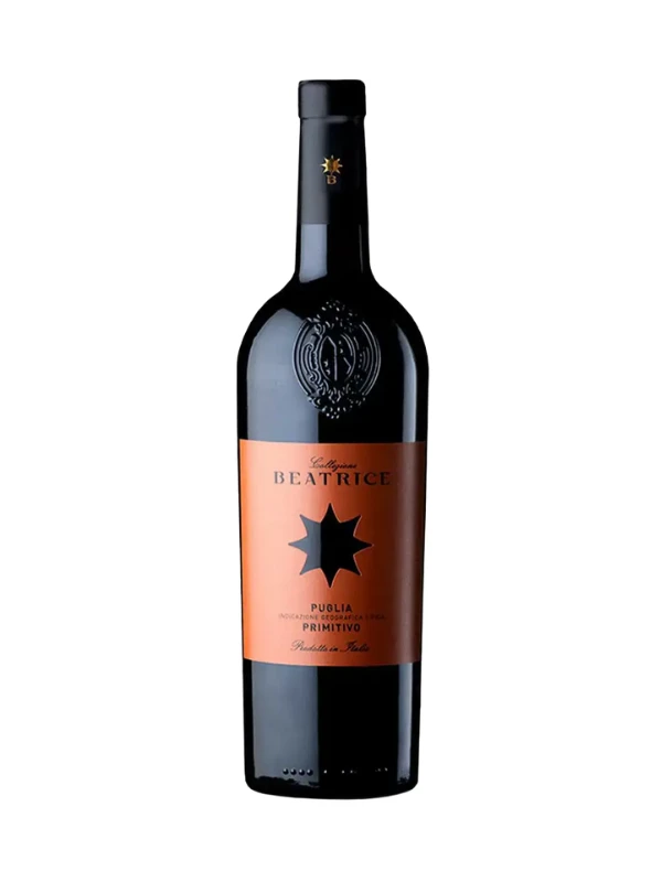 Rượu Beatrice Primitivo Puglia IGT 14% 750ml